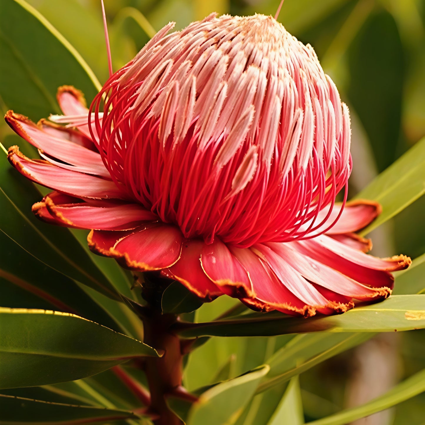 Protea rubropilosa (Transvaal Sugarbush) S006