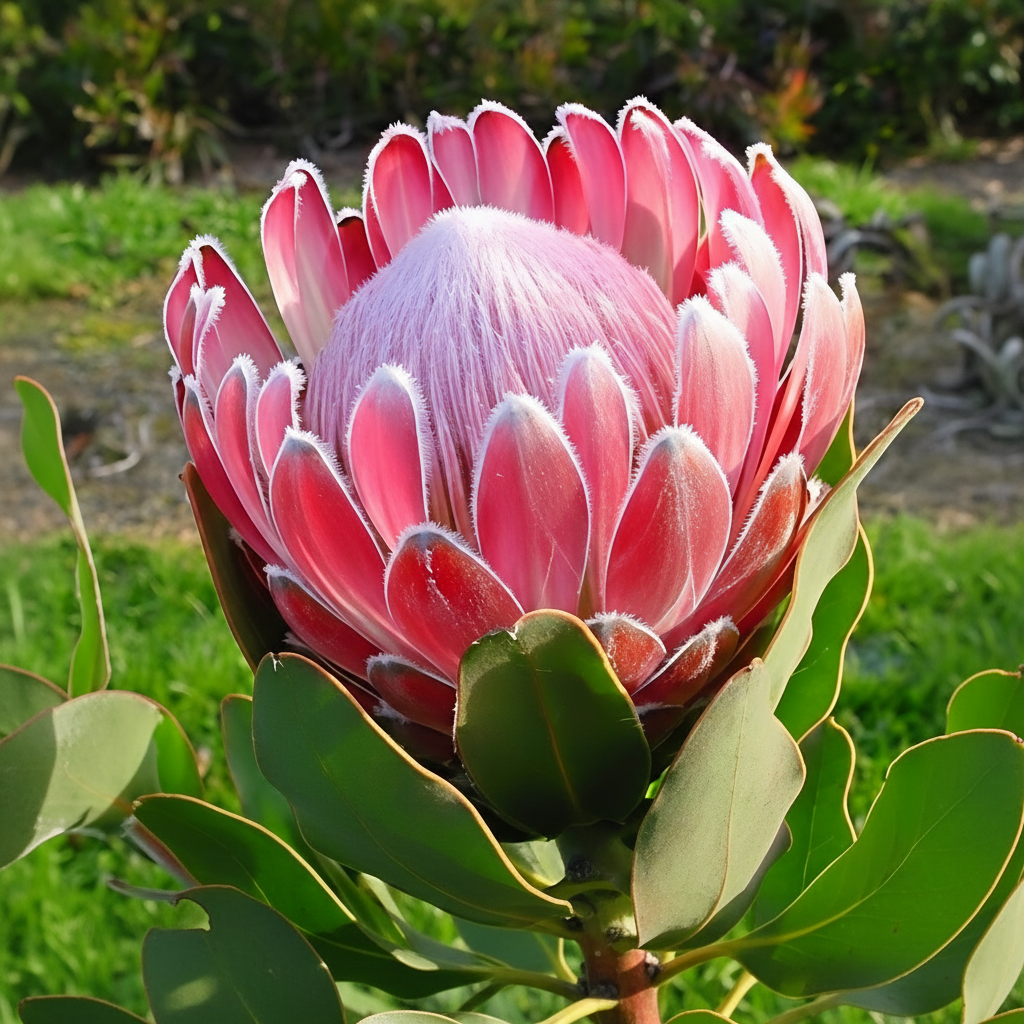 Protea 'Pink Frost' (Sugarbush)